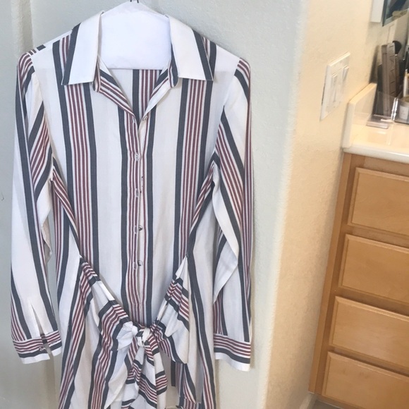 L’Academie Cloudine Stripe Dress - Picture 3 of 3